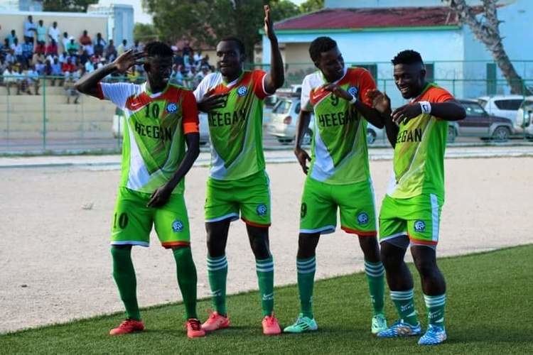 Heegan FC Somalia League Heegan break BanadirElman dominance to be crowned