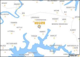 Hegira Hegira United States USA map nonanet