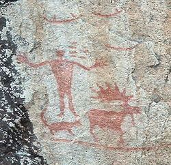 Hegman Lake Pictograph Hegman Lake Pictograph Wikipedia