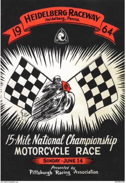 Heidelberg Raceway 196039s Vintage Reproduction Racing Posters