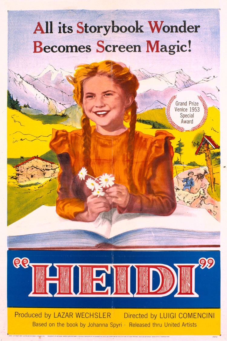 Heidi (1952 film) wwwgstaticcomtvthumbmovieposters44136p44136