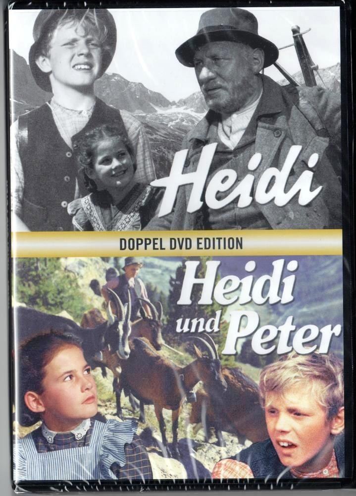 Heidi (1952 film) Heidi movie DVD Swiss film classic Heidi Heidi and Peter