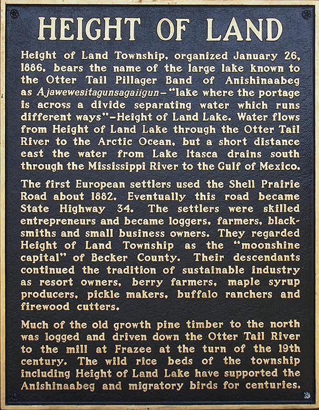 Height of Land Township, Becker County, Minnesota