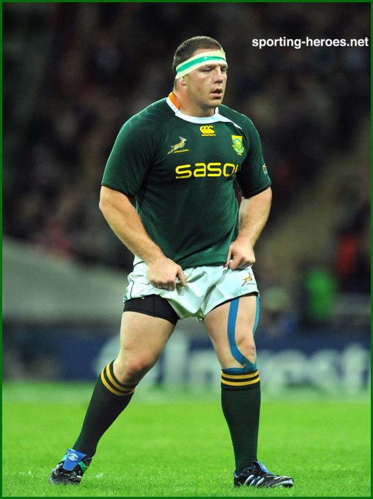Heinke van der Merwe Heinke VAN DER MERWE International rugby caps South Africa