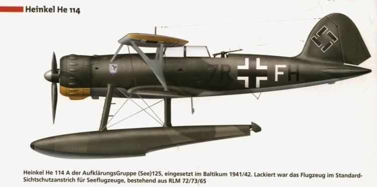Heinkel He 114 German Aircraft of WWII Heinkel He 114