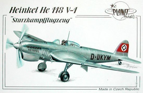 Heinkel He 118 172 Heinkel He 118 V1