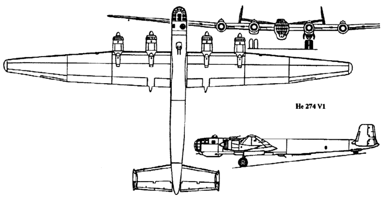 Heinkel He 274 Heinkel He 274 bomber