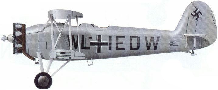 Heinkel He 50 WINGS PALETTE Heinkel He50 Germany Nazi