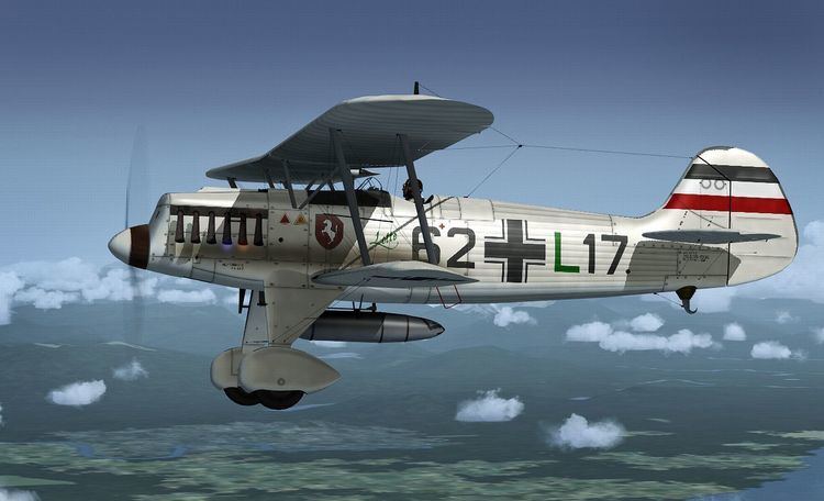 Heinkel He 51 German Air Force Heinkel He 51 for FSX