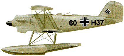 Heinkel He 60 Heinkel He 60 maritime recon plane