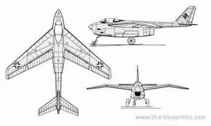 Heinkel P.1078 TheBlueprintscom Blueprints gt WW2 Airplanes gt Heinkel gt Heinkel