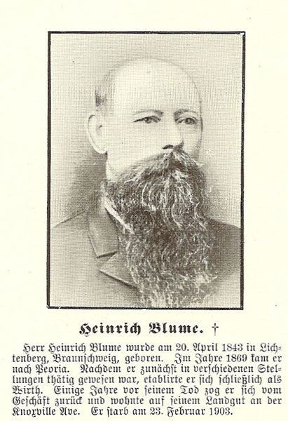 Heinrich Blume Heinrich Blume