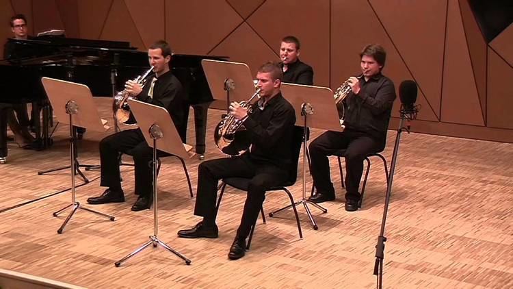 Heinrich Hübler Carl Heinrich Hbler Concert piece for 4 Horns YouTube