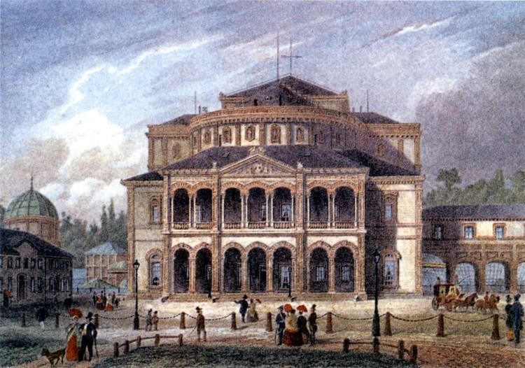 Heinrich Hübsch FileKarlsruhe Hoftheater von Heinrich Hbschjpg Wikimedia Commons