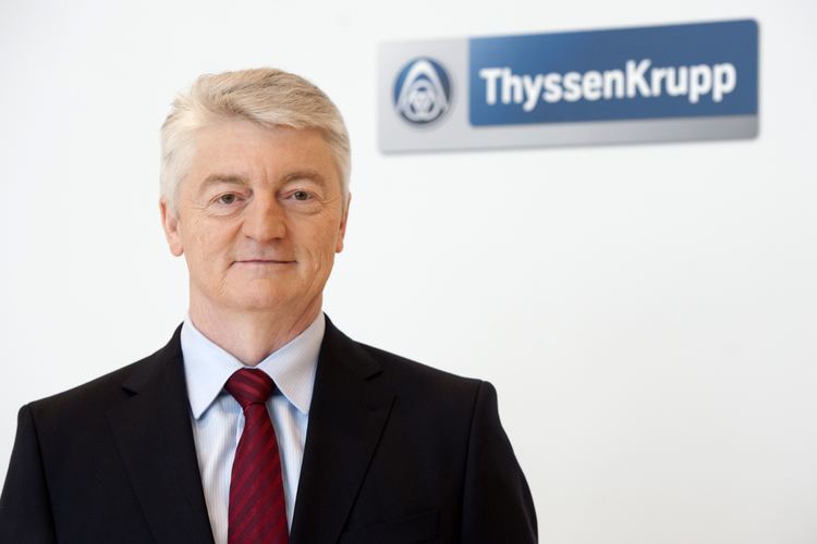 Heinrich Hiesinger InCar plus ThyssenKrupp prsentiert neue Leichtbau