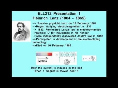 Emil Lenz Heinrich Lenz Alchetron The Free Social Encyclopedia