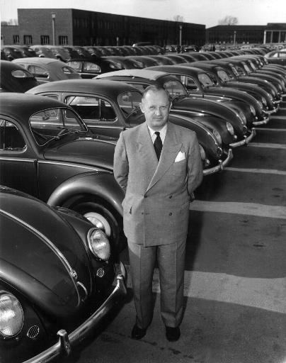 Heinrich Nordhoff Heinrich Nordhoff le PDG de Volkswagen est mort 12