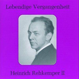 Heinrich Rehkemper Heinrich Rehkemper Songs Arias by Rehkemper Heinrich 199604