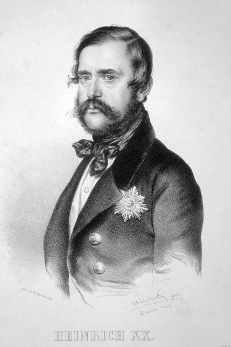 Heinrich XX, Prince Reuss of Greiz