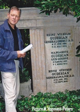 Heinz Günther Guderian Guderian Heinz Gnther WW2 Gravestone