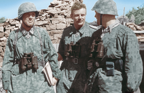 Heinz Harmel German Forces Schreiber Harmel Wisliceny 1943