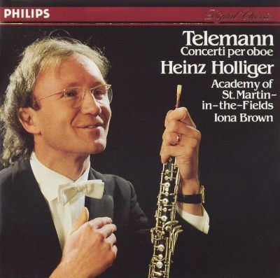 Heinz Holliger Telemann Concerti for Oboe Heinz Holliger Songs
