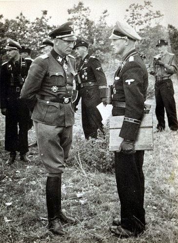 Heinz Lammerding 1944 France Le SSBrigadefhrer und Generalmajor der WaffenSS