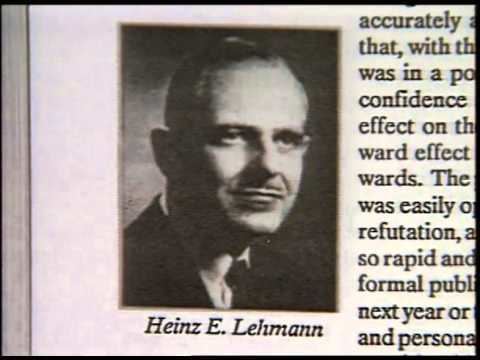 Heinz Lehmann Dr Heinz Lehmann Canadian Medical Hall of Fame Laureate 1998 YouTube