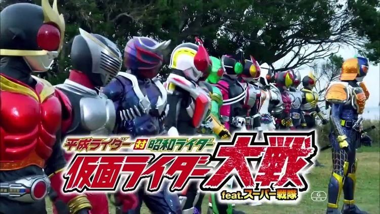 Heisei Rider vs. Showa Rider: Kamen Rider Taisen feat. Super Sentai movie scenes  