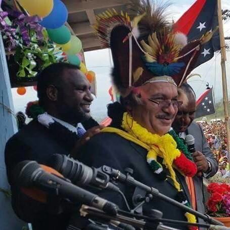 Hela Province Prime Minister Peter O39Neill visits Hela Province Papua New Guinea