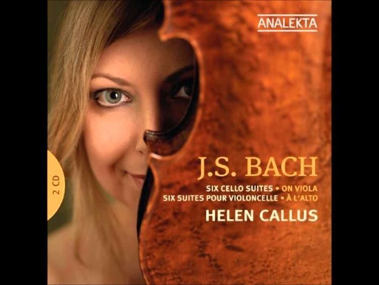 Helen Callus J S Bach Suite No4 in E flat major BWV 1010 Helen Callus YouTube