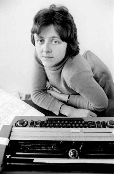 Helen Garner ozTypewriter Helen Garner and her Corona 3 Portable