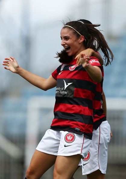 Helen Petinos Helen Petinos Pictures WLeague Rd 5 Western Sydney v