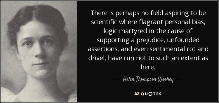 Helen Thompson Woolley TOP 5 QUOTES BY HELEN THOMPSON WOOLLEY AZ Quotes