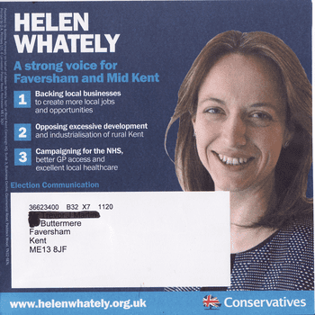 Helen Whately Helen Whately ElectionLeafletsorg