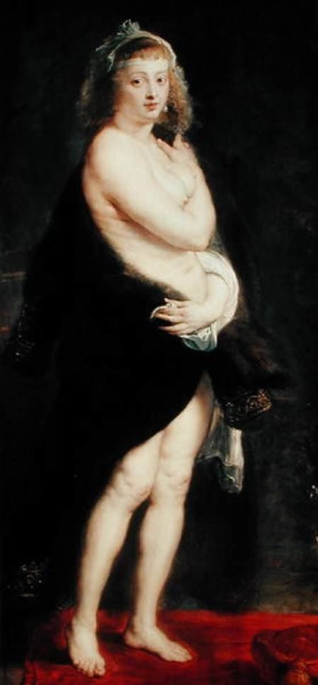 Helena Fourment Helena Fourment in a Fur Wrap Peter Paul Rubens as art