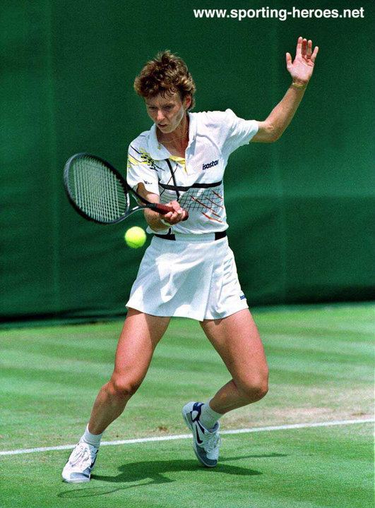 Helena Sukova Helena SUKOVA Losing finalist at 1993 US Open Tennis