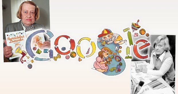 Helena Zmatlíková Google pipomn Doodlem Ped 90 lety se narodila ilustrtorka