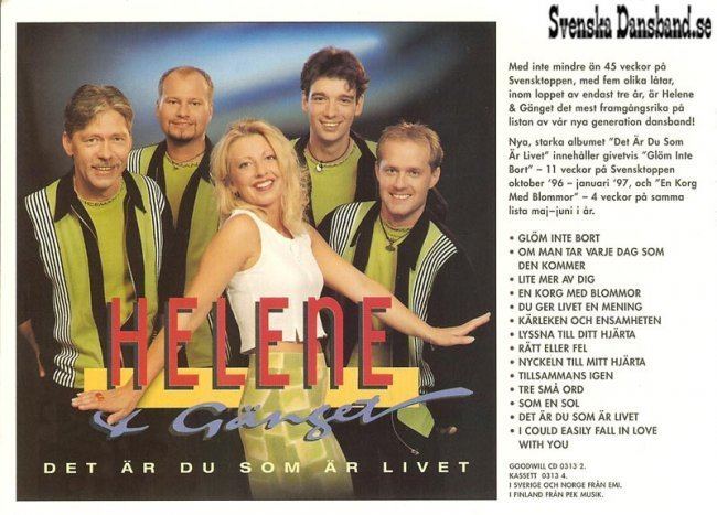 Helene & gänget H HELENE amp GNGET Kort och bilder HELENE amp GNGET 1997