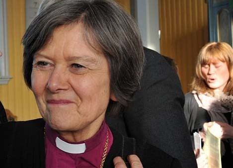 Helga Haugland Byfuglien Norwegian Archbishop invites demons inside the Church