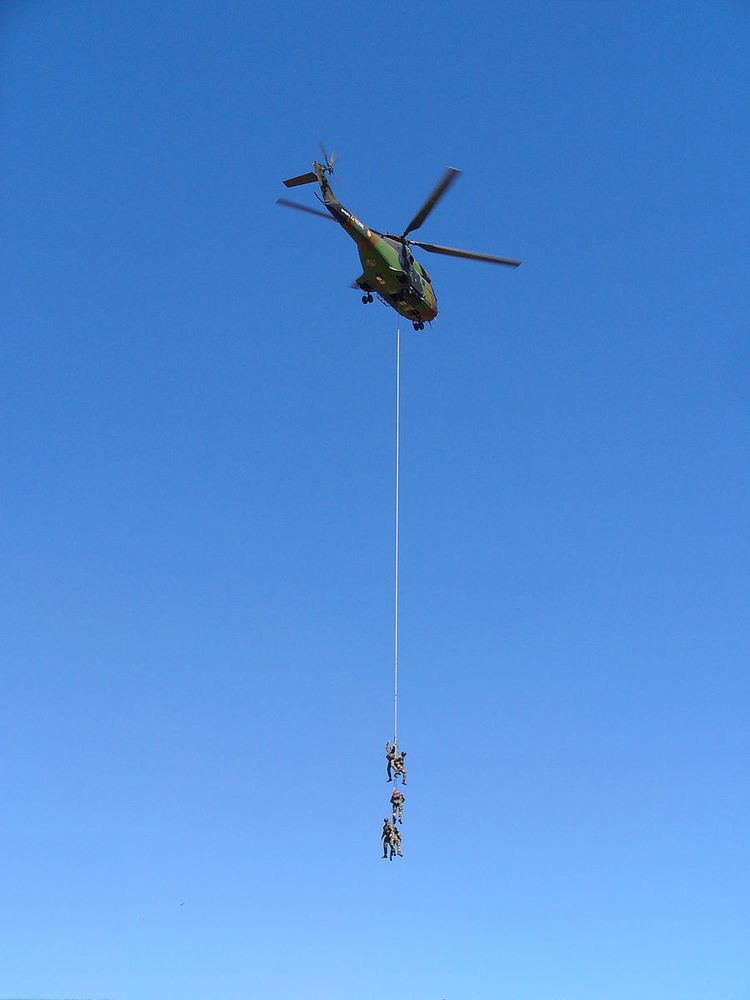 Helicopter Rope Suspension Technique