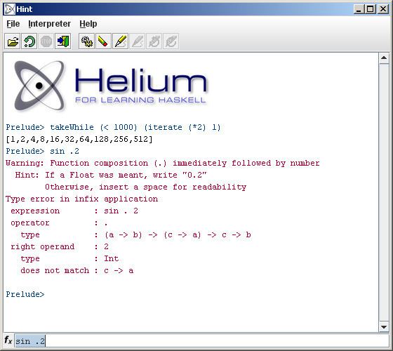 Helium (Haskell)