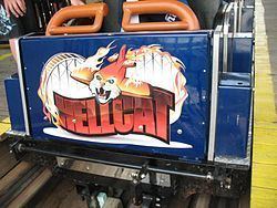 Hell Cat (roller coaster) httpsuploadwikimediaorgwikipediacommonsthu
