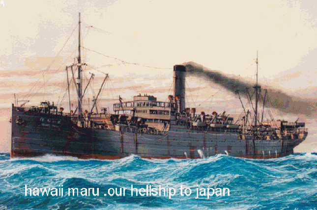 Hell ship Japanese POW Hell Ship Hawaii maru