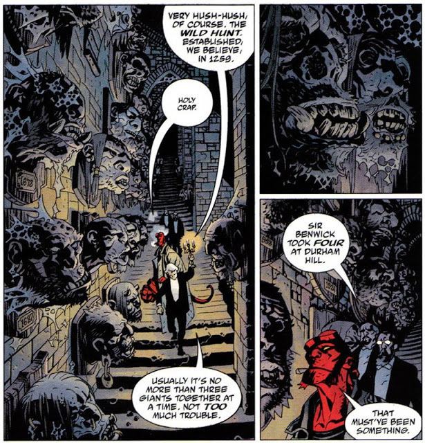 Hellboy: The Wild Hunt NonSensical Words Hellboy The Wild Hunt