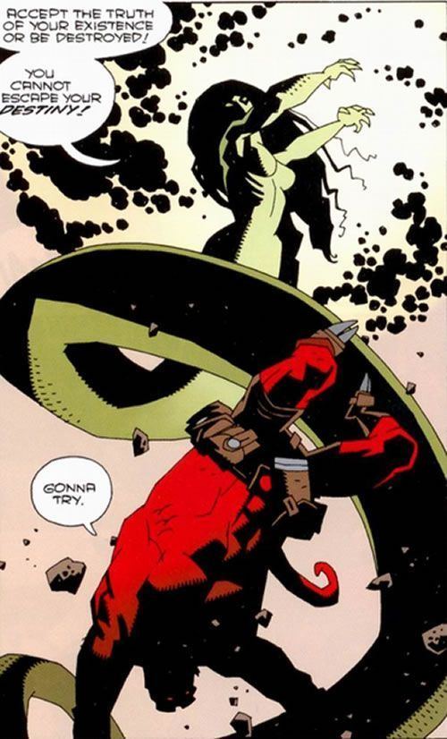 Hellboy: Wake the Devil Hellboy Wake the Devil hecate vs hellboy Mike Mignola39s Art