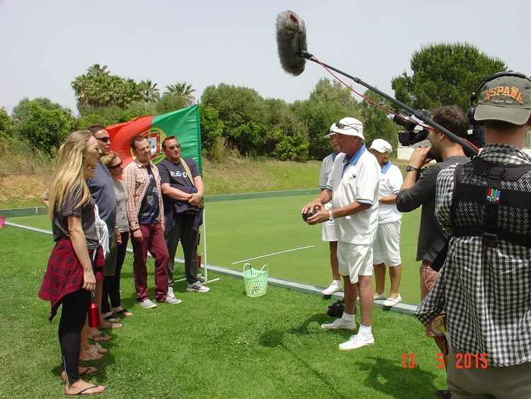 Hello Campers ITV Channel films 39Hello Campers39 program at Balaia Golf Village