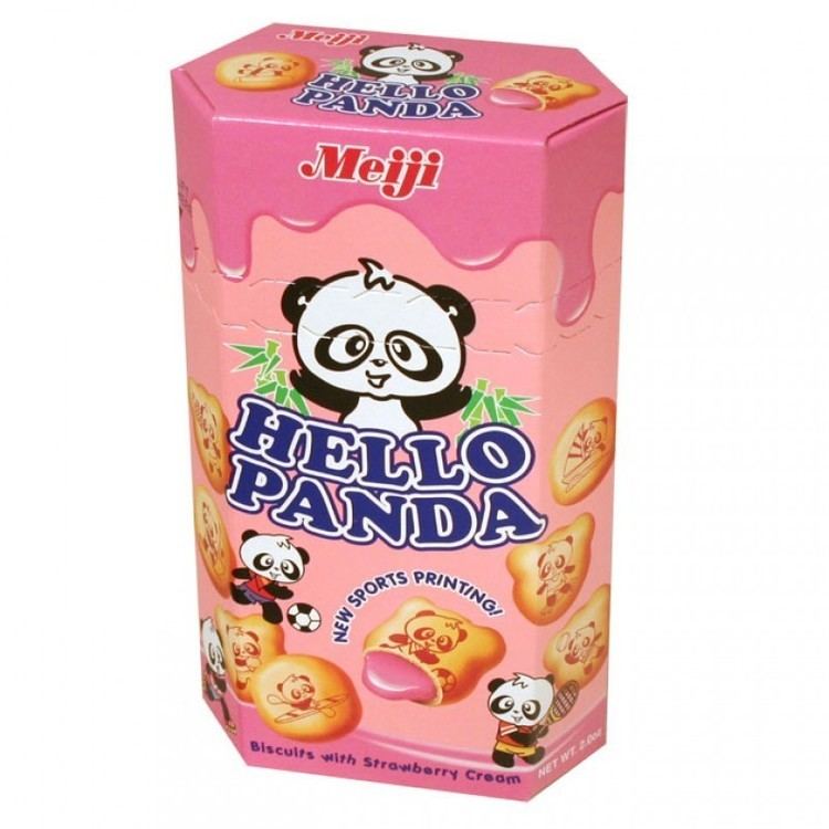 Hello Panda Meiji Hello Panda Strawberry 20 oz AsianFoodGrocercom