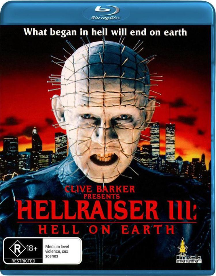 Hellraiser III: Hell on Earth Hellraiser III Hell on Earth Bluray Australia