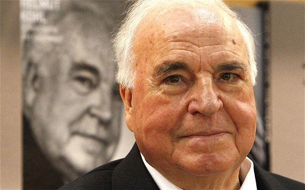 Helmut Kohl Helmut Kohl I acted like a dictator to bring in the euro
